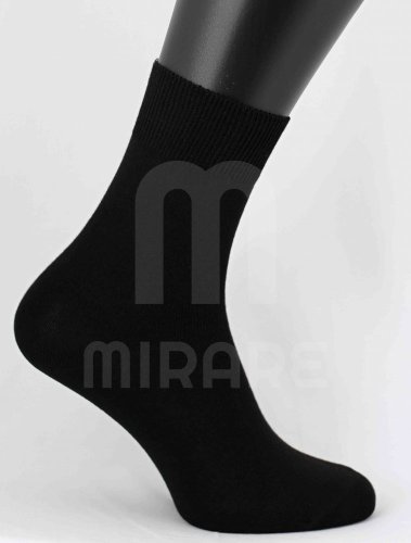 Luxusní dámské elastické ponožky bavlněné - Barva: Černá, Velikost: 39-41